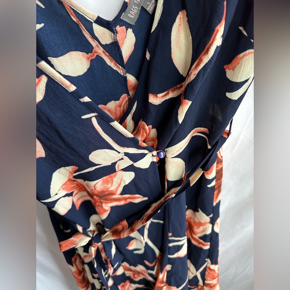 Spring Wrap Dress Mini - Picture 2 of 6